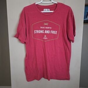 Molson Canadian Beer Graphic T-Shirt Bar Shirt Top Mens Short Sleeved